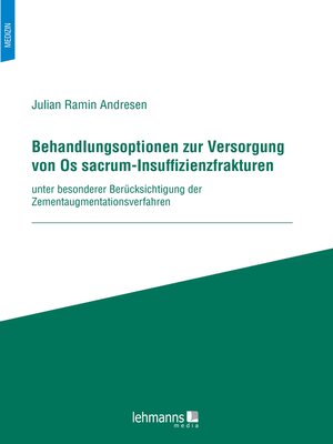 cover image of Behandlungsoptionen zur Versorgung von Os sacrum-Insuffizienzfrakturen